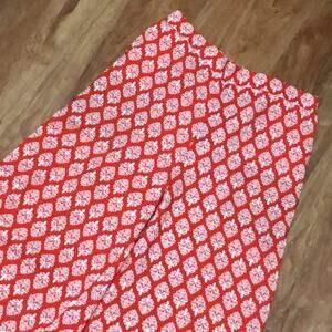 Love Tree Happens Orange Intricate Bohemian Pants Size Small